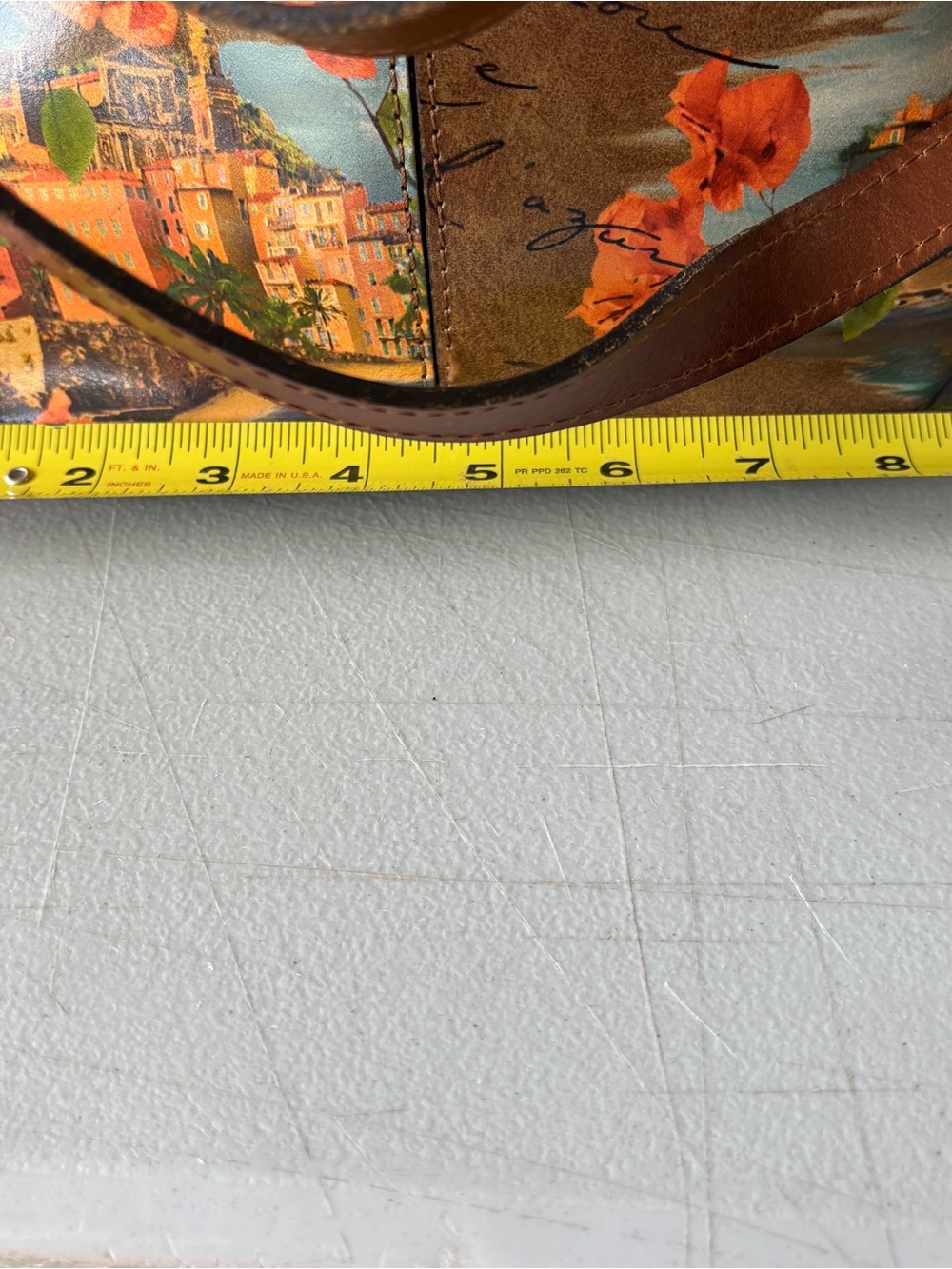 Patricia Nash Leather Italian Landscape Purse - Picture 9 of 13